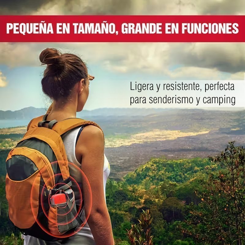 Radio Solar de Emergencia con Manivela y Linterna - Imagen 6