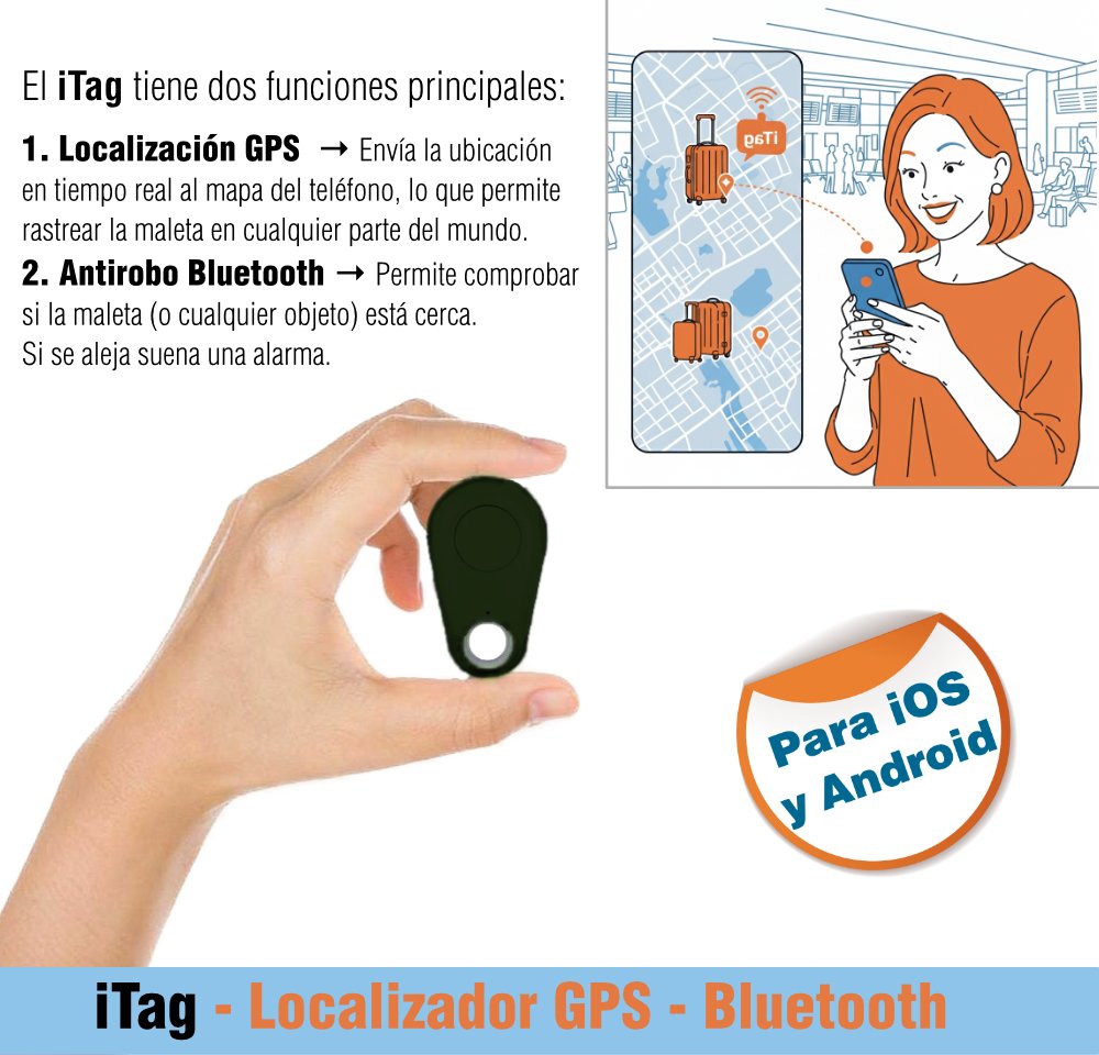 Rastreador con dispositivo antipérdida - Imagen 3